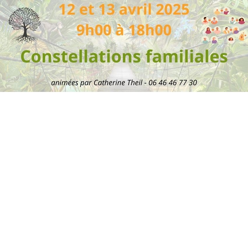Journées Constellations familiales prévues les 12 et 13 avril 2025